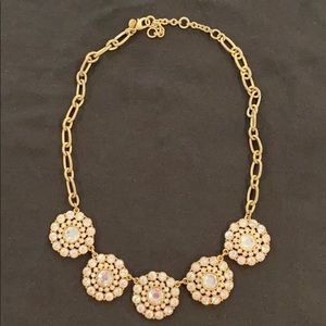 J Crew Medallion Statement Necklace